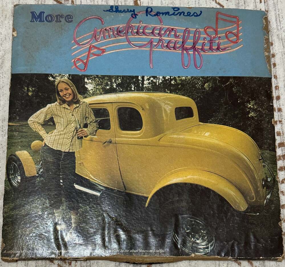 More American Graffiti Vintage MCA Vinyl 2 LP Set Compilation Album